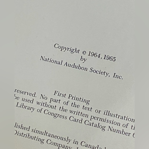 Vintage book Audubon Nature Encyclopedia 1964 for ephemera - Picture 6 of 8